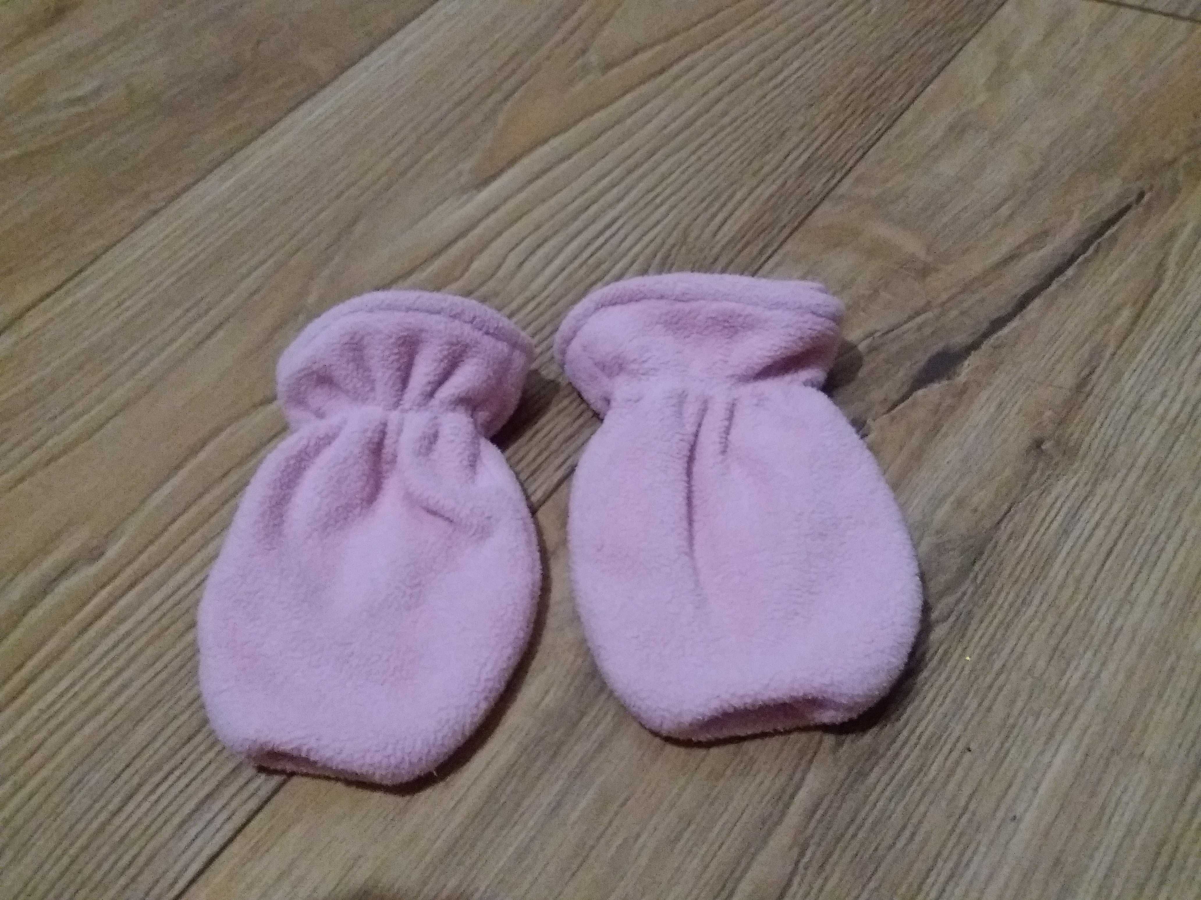 Rękawiczki zimowe dziewczęce 3-6 miesięcy