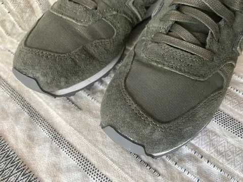 New Balance r.40 M: 996 WR996JB Sneakersy Khaki Oliwkowy Zielony Zamsz