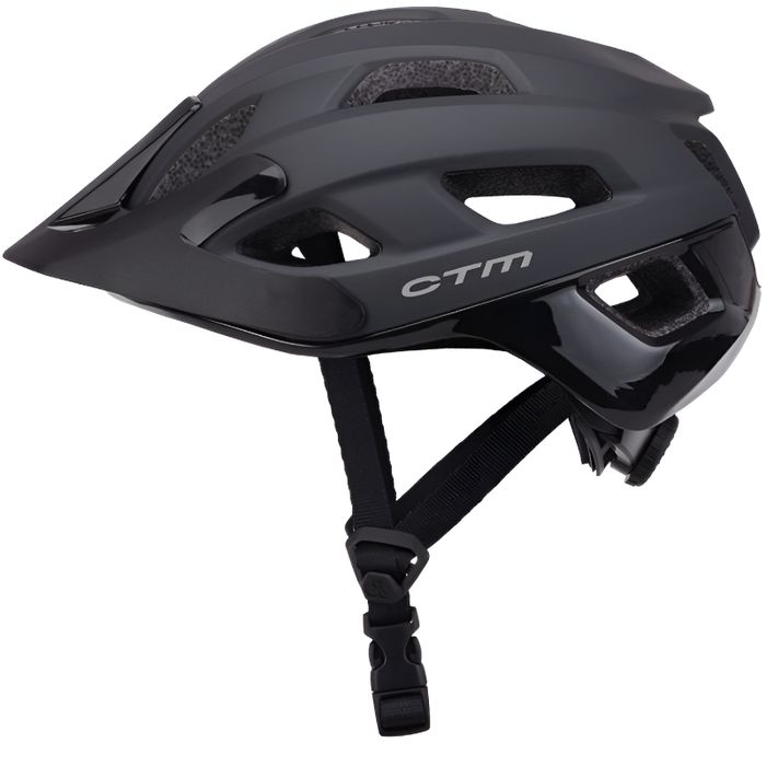 Kask Rowerowy Ctm Triton Czarny Mat L