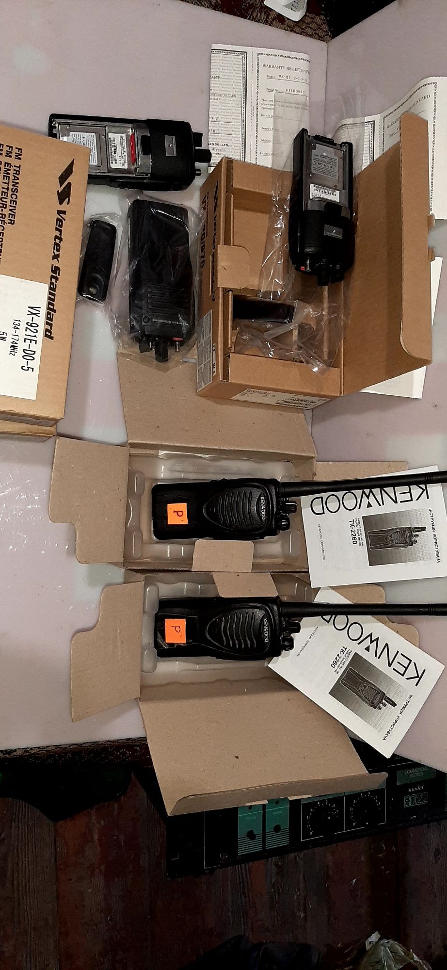 Радиостанция TK 2260-6 . VERTEX VX-921E-DO-5