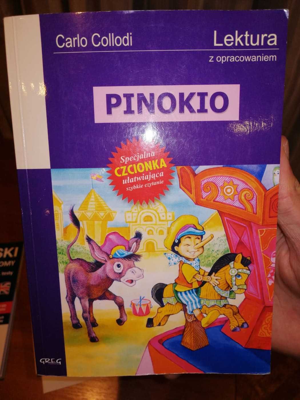 Pinokio Carlo Collodi Lektura szkolna Okazja