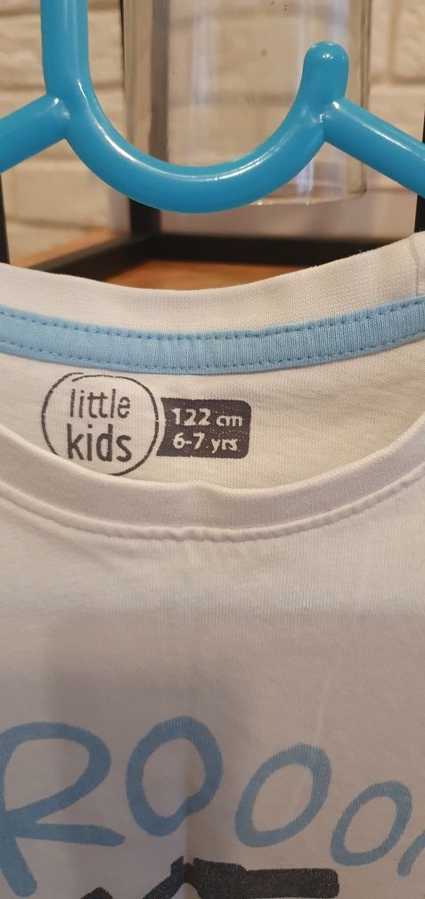 Little kids t-shirt motor rozm. 122