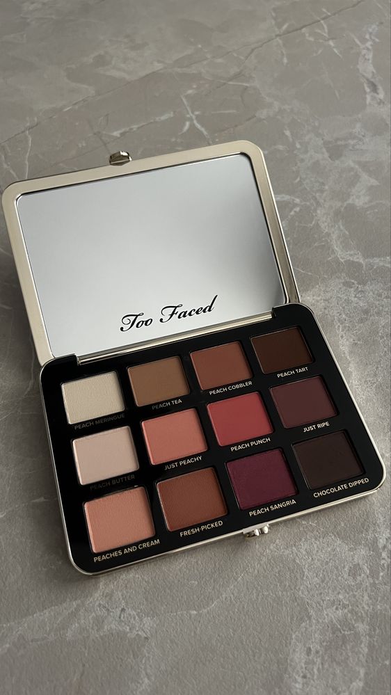 Paleta Cieni Too Faced - Just Peachy Mattes