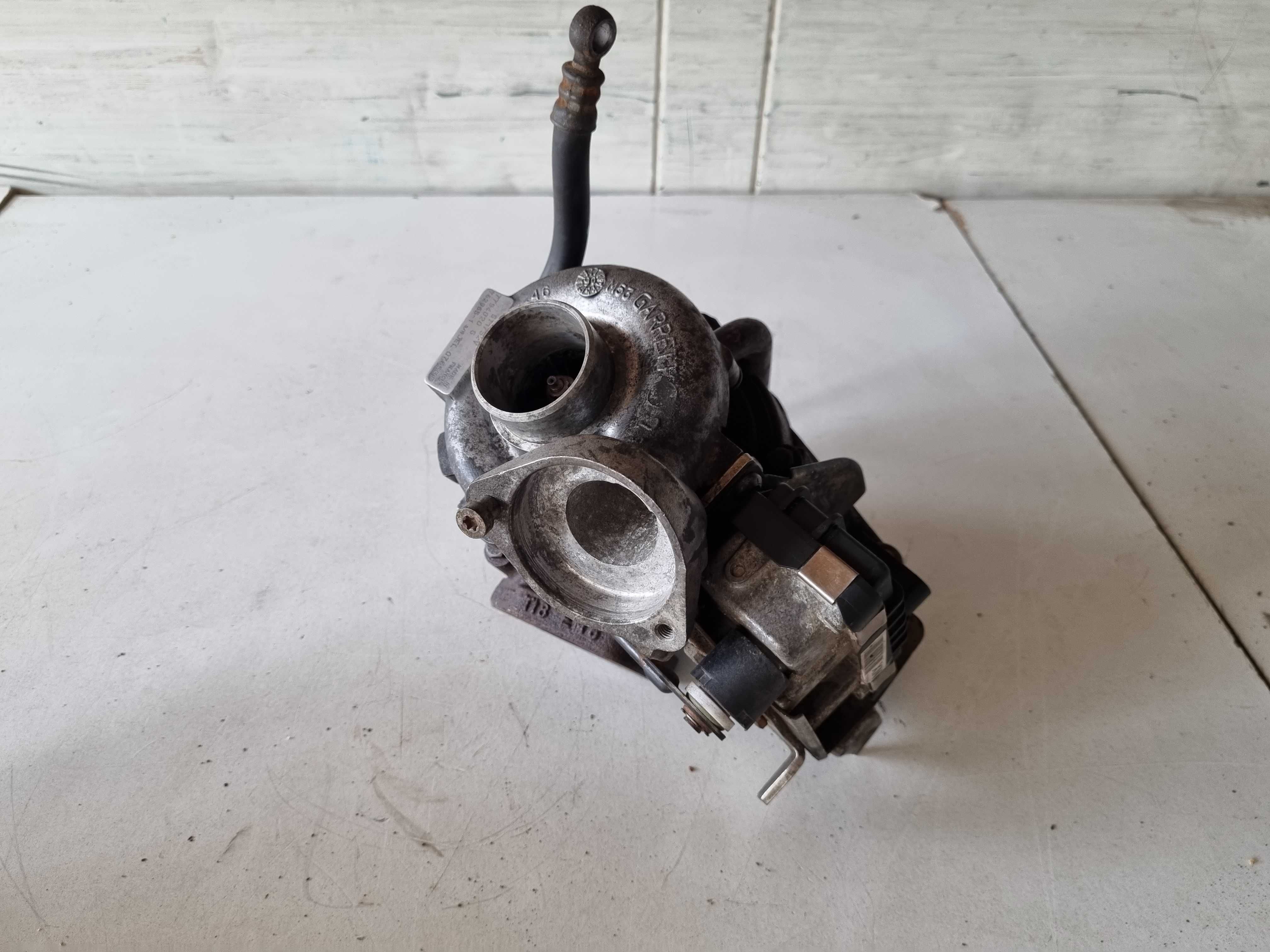 turbo turbina turbosprezarka bmw e60 e87 e90 x3 M47 2.0 nastawnik