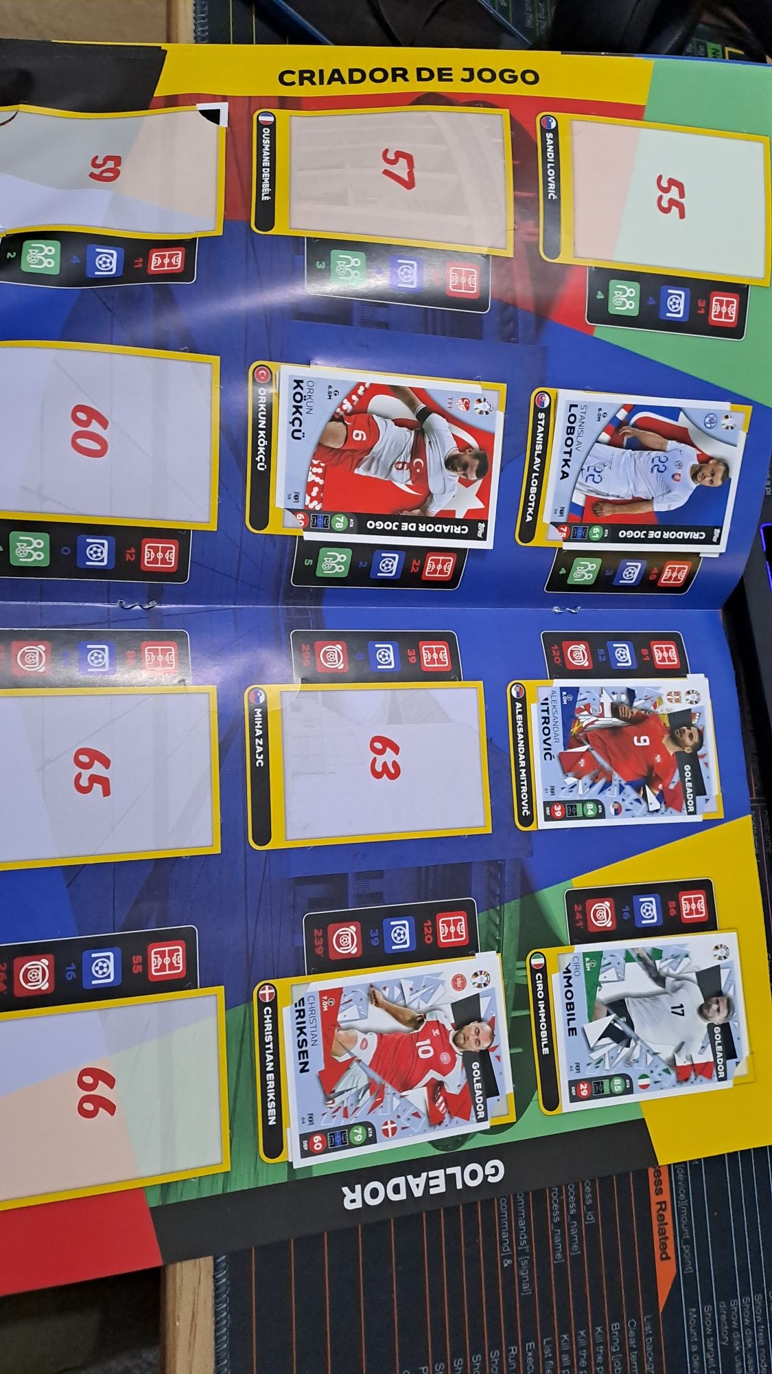 Caderneta Euro 2024 Topps Match Attax