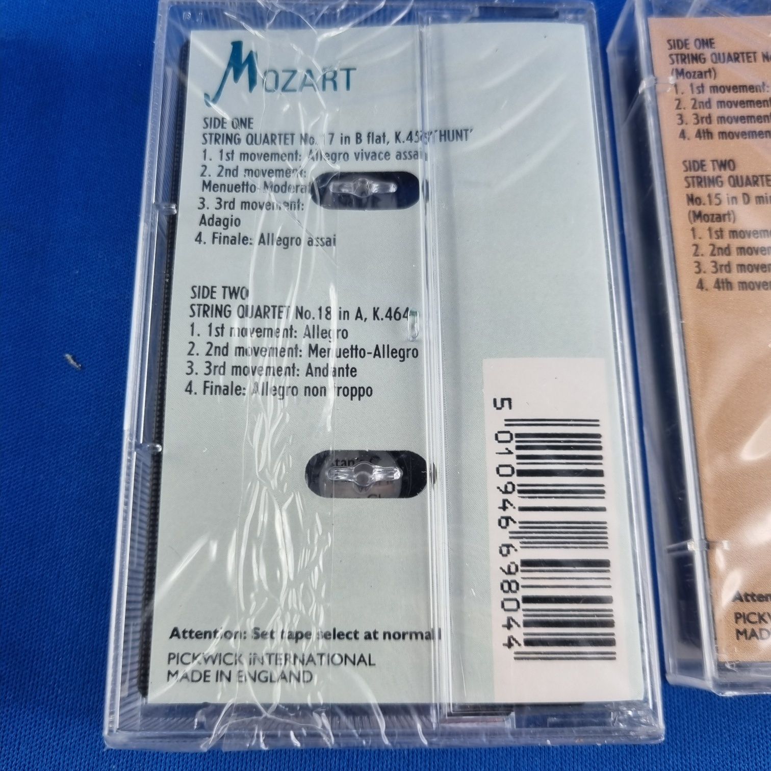 Zestaw kaset Mozart