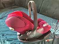 Fotelik nosidełko Cybex cloud Q + baza isofix