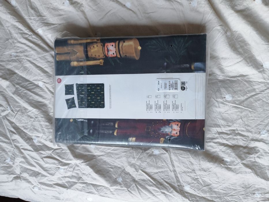 Pościel bawełniana 160x200 święta dziadek do orzechów