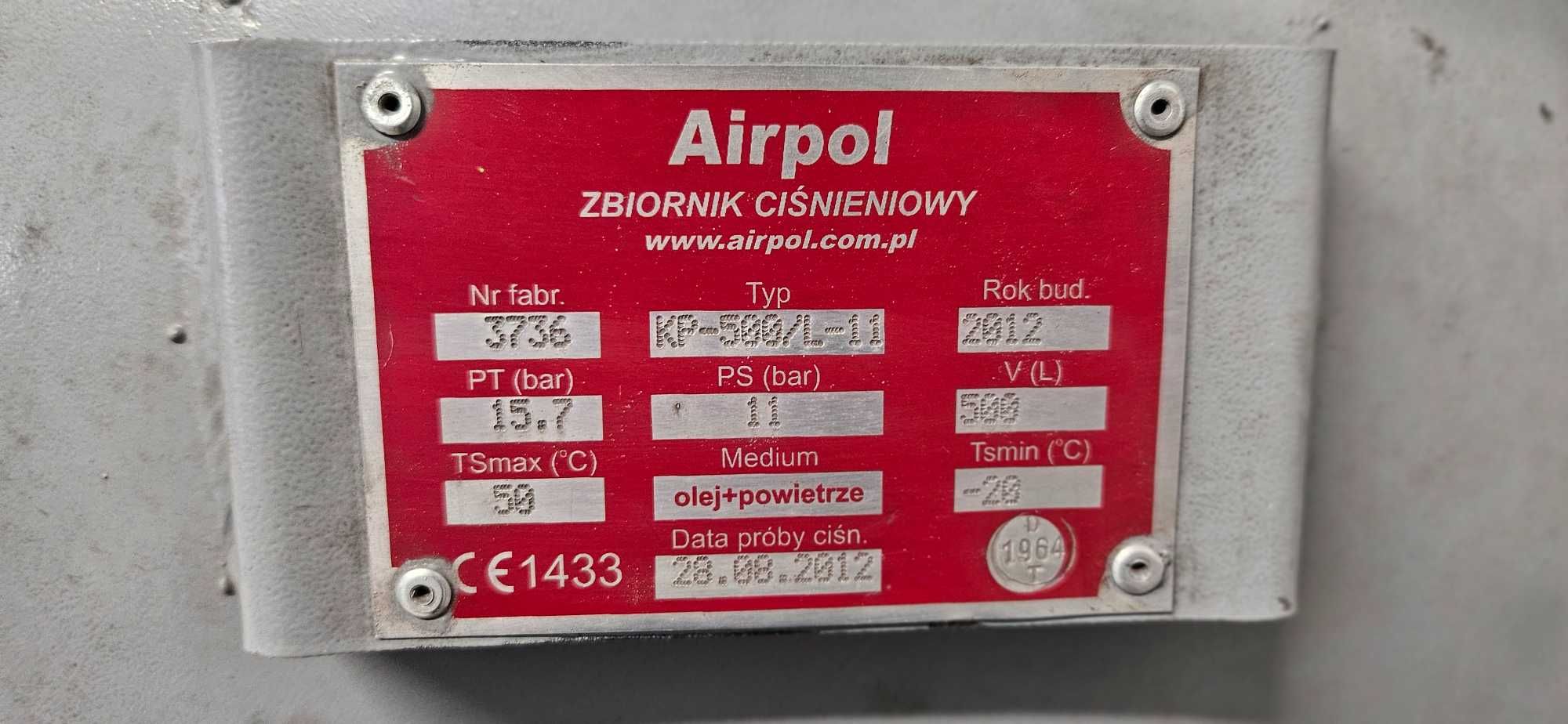 Kompresor Śrubowy AIRPOL 5,5 kW
