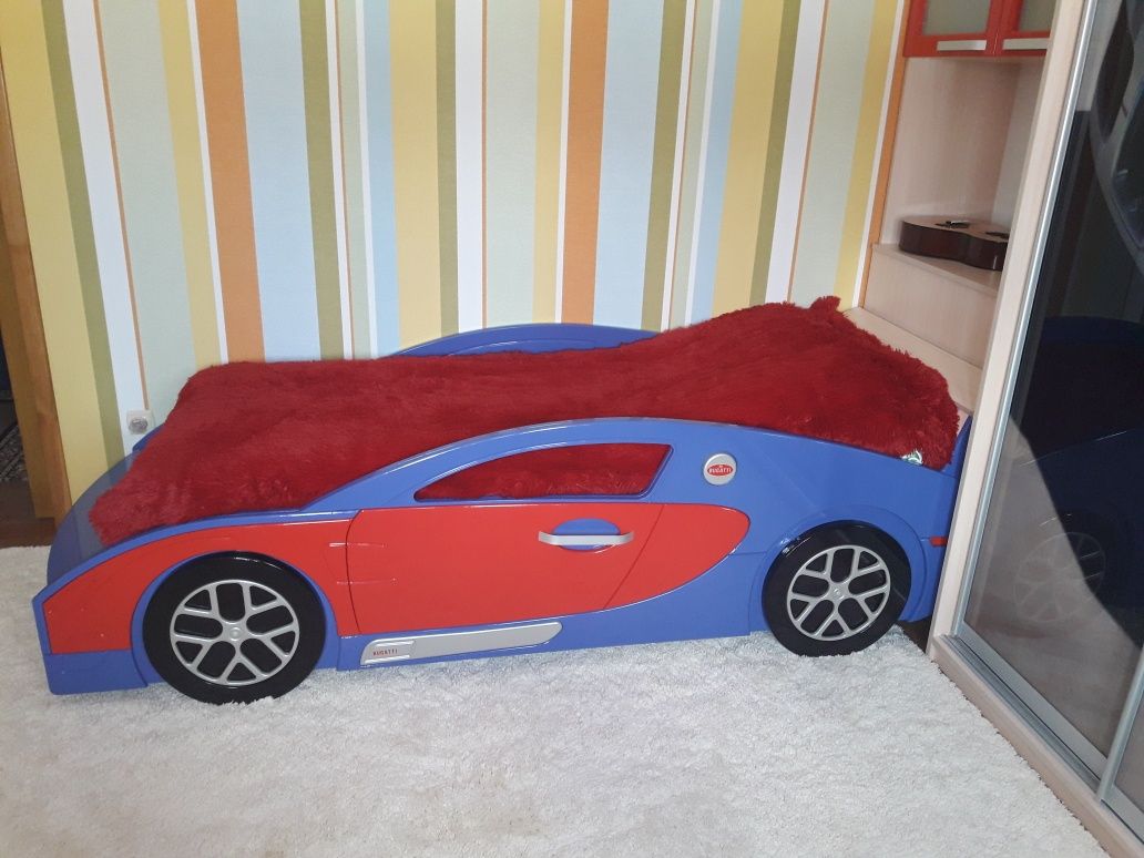 Ліжко дитяче 3D BUGATTI VERON