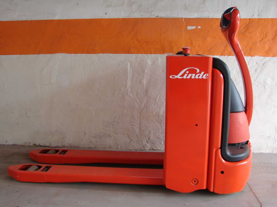 Paleciak Linde widły 100cm elektryczny