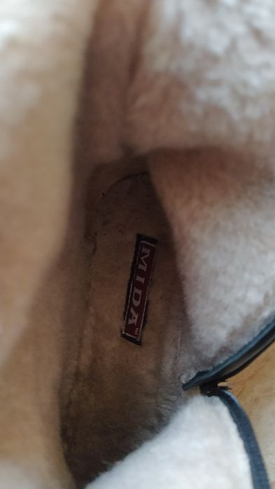 Сапожки жіночі з натуральної шкіри" MIDA"