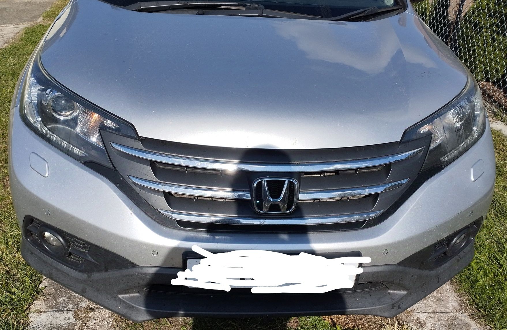 Honda CR-V IV przód maska błotnik prawy