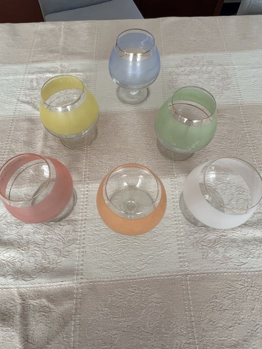 Copos de brandy , conjunto de 6 copos