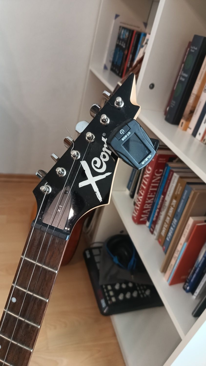 Gitara elektryczna Cort X1 plus gitara akustyczna