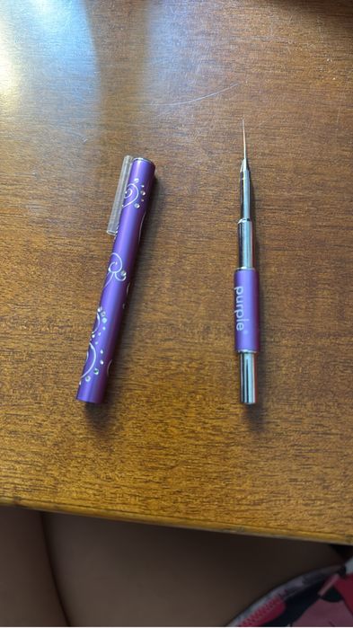 Pincel Purple nailart
