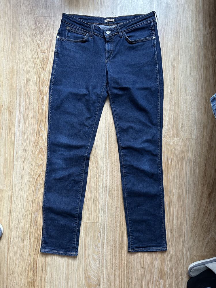 Spodnie Damskie Jeansowe Niski Stan Wrangler