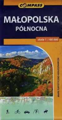 Mapa tur - krajoznawcza - Małopolska północna - praca zbiorowa