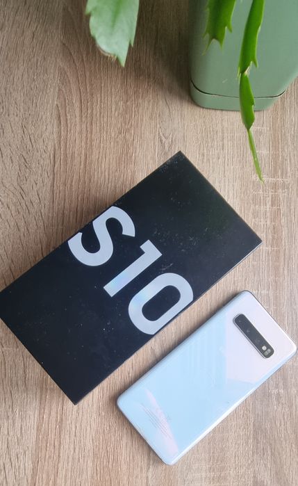 Telefon Samsung S10 ładowarka,etui.