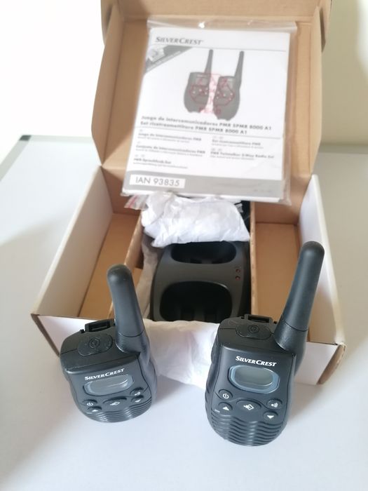 Intercomunicadores PMR da SILVERCREST