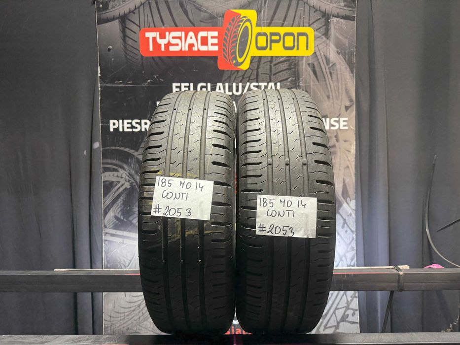 Opony Letnie 185/70/14 CONTINENTAL ECOCONTACT #2053