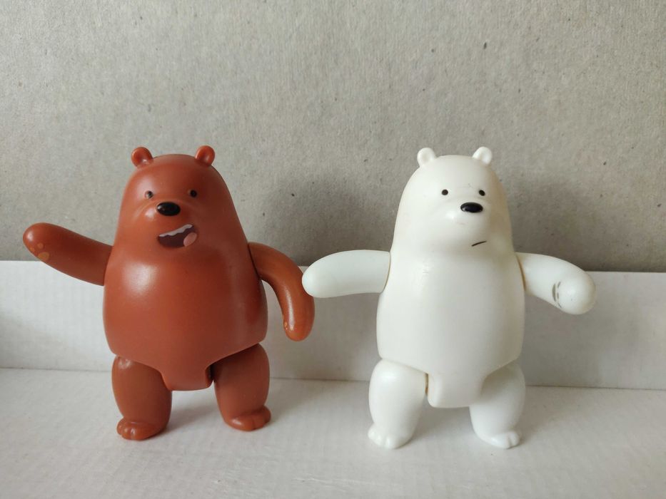 Мишка McDonalds We Bare Bears Grizzs& White Bear Happy Meal MINT 2020