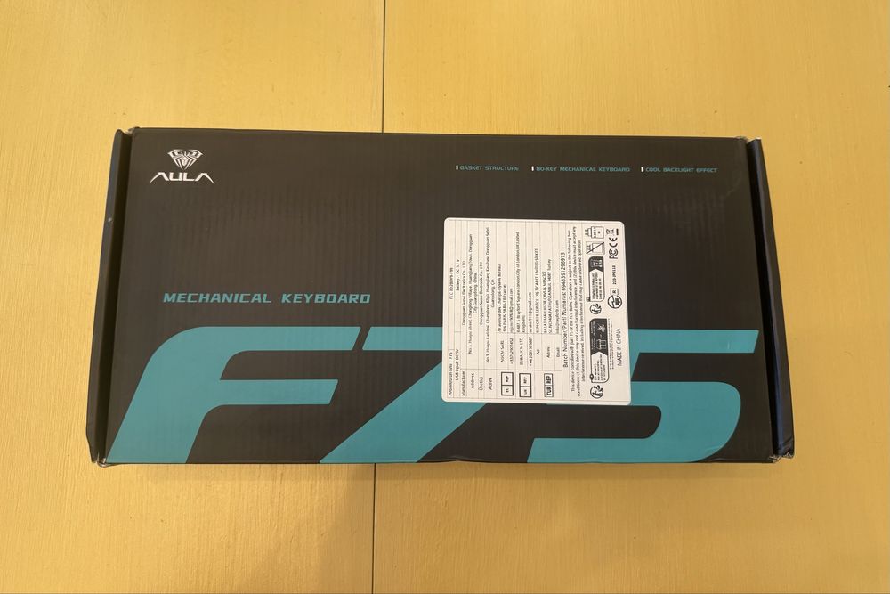 Klawiatura mechaniczna AULA F75  - Thunder Black (NOWA)