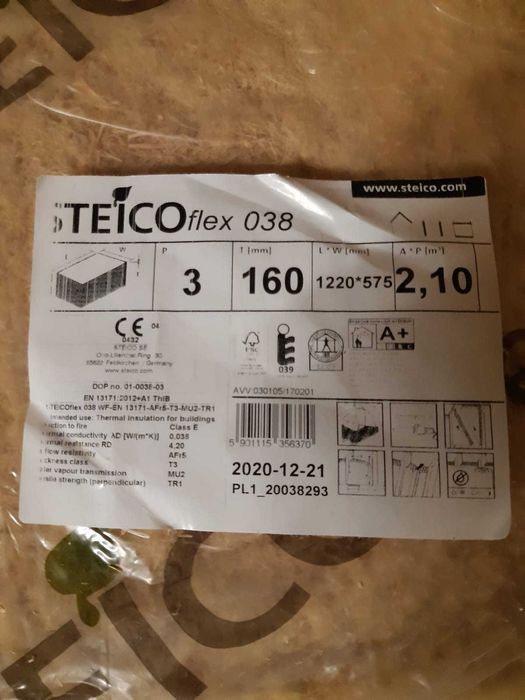 Steico flex 038 160mm