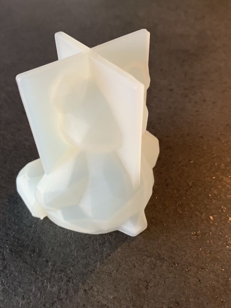 Silikonowa forma do wosku mis 3D