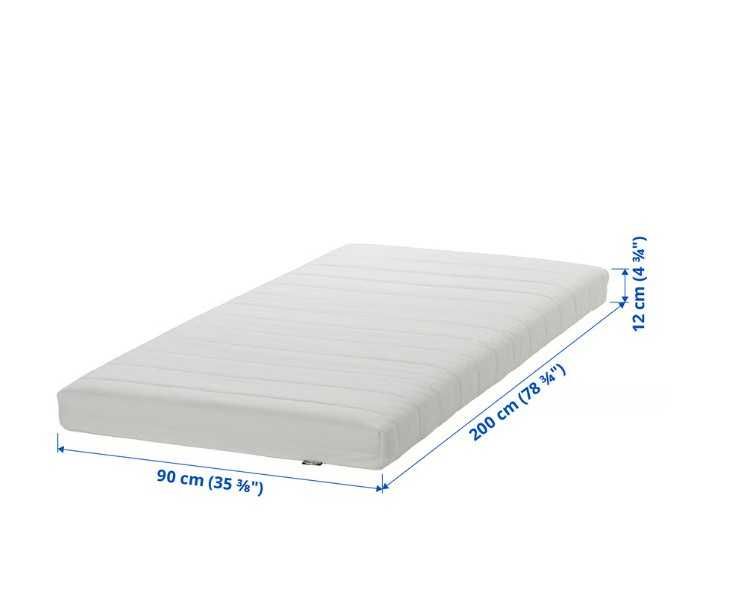 Cama / Beliche Kura e Colchão Ajfall