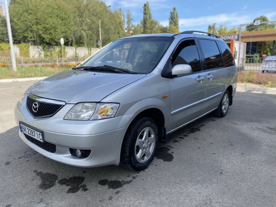 Mazda mpv 2003 2.0 бензин/газ 4-поколение. 7 мест минивен мазда бус