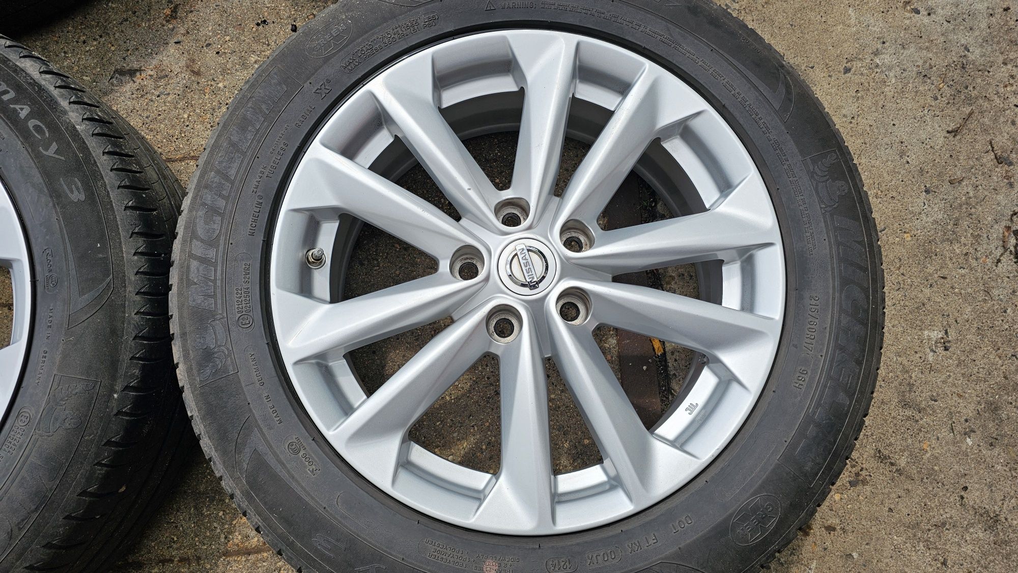 Alufelgi 17 Nissan Qashqai J 11