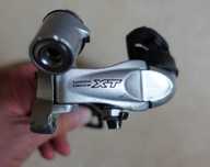 Przerzutka tylna Shimano Deore XT RD-M760, uszkodzona