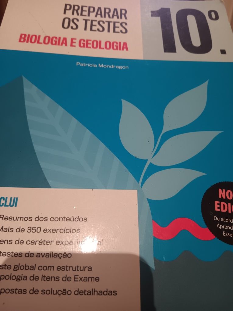 Preparar os testes 10. Ano biologia e geologia