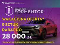 Cupra Formentor 1.5 150KM mhev DSG Sennheiser, Panorama, Felga 19'', "od ręki"