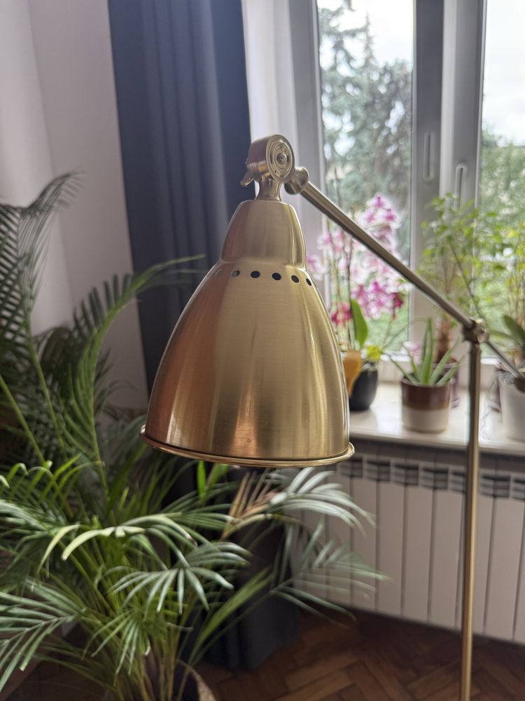 Lampa ikea zlota