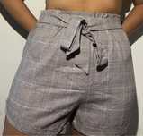Calções ao xadrez Pull and bear