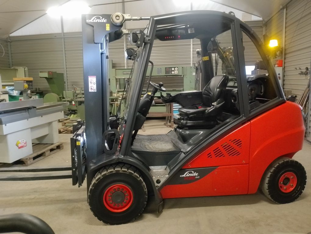 Wózek widłowy Linde h30 Triplex 2016 wolny skok