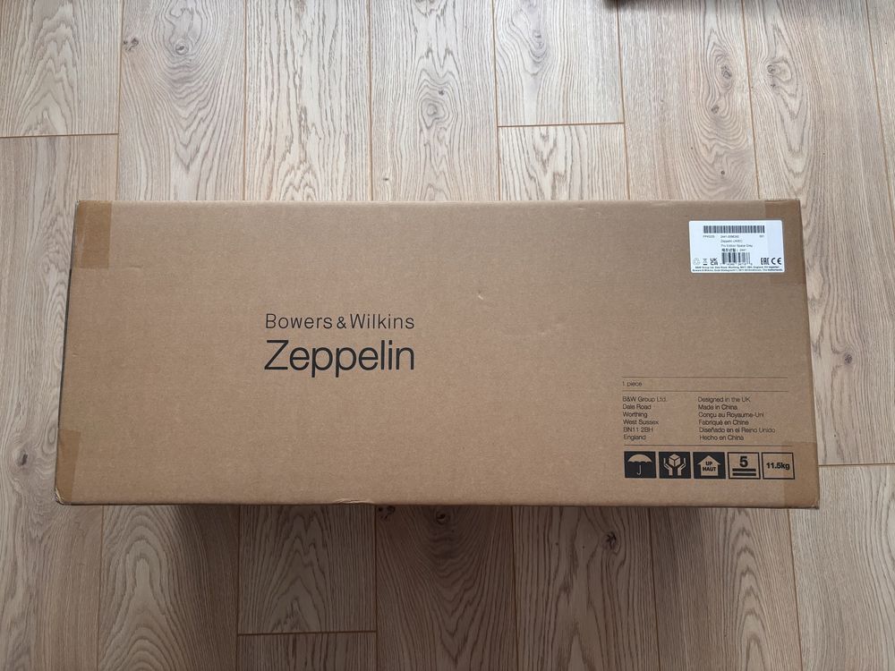 Głośnik Bowers & Wilkins B&W Zeppelin Pro Edition AirPlay 240W SZARY