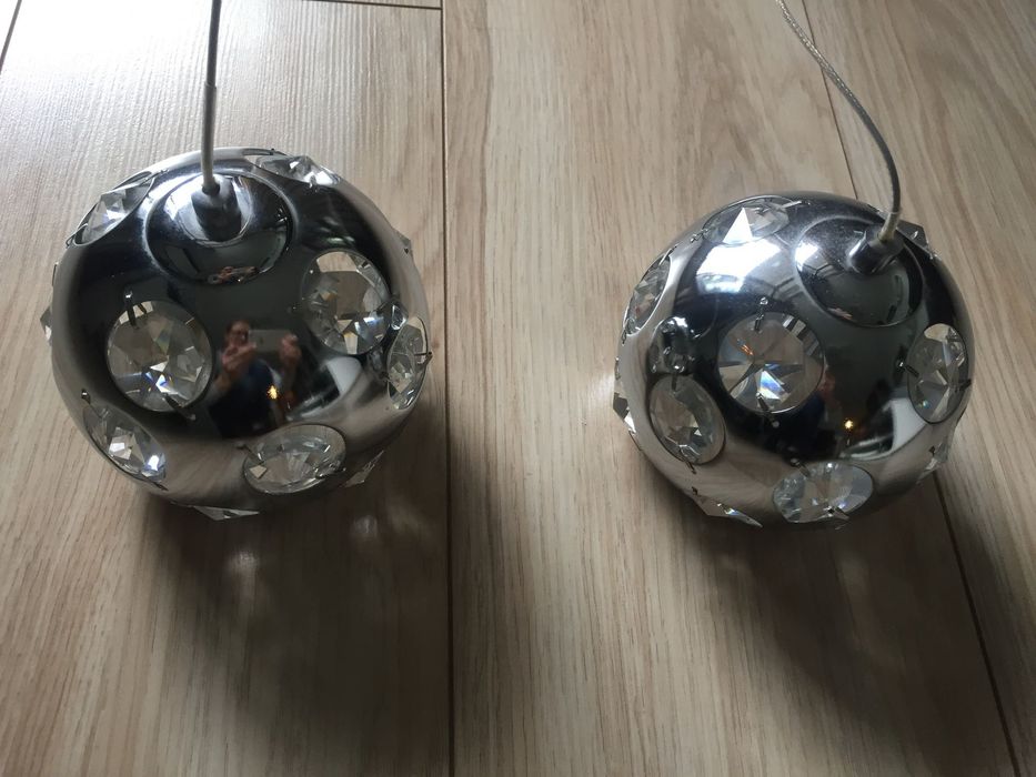 Lampy wiszące sufitowe w stylu glamour