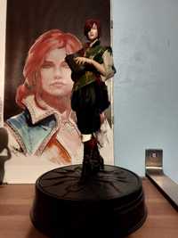 Figura de The Witcher 3 com caixa