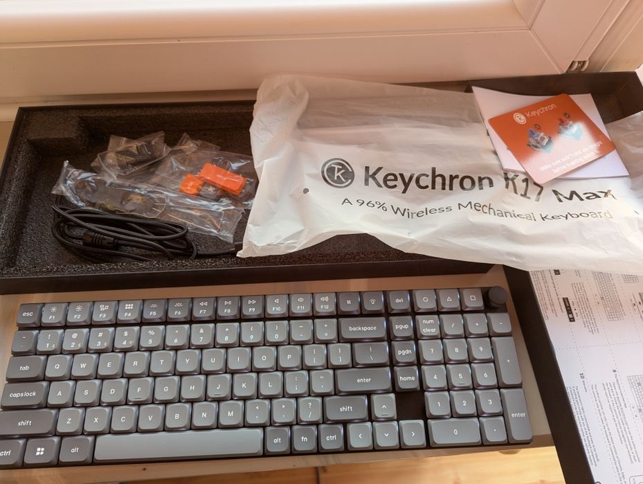 Klawiatura mechaniczna Keychron K17 Max (K17M-H1)