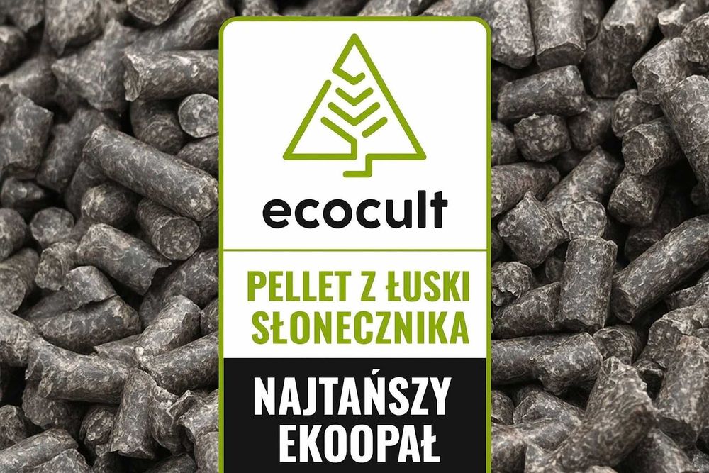 Pellet z łuski słonecznika BIG BAG - od 580 w Małaszewiczach
