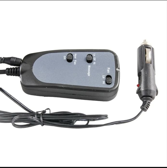 Накидка на сидение с массажем подогревом и вентилятором