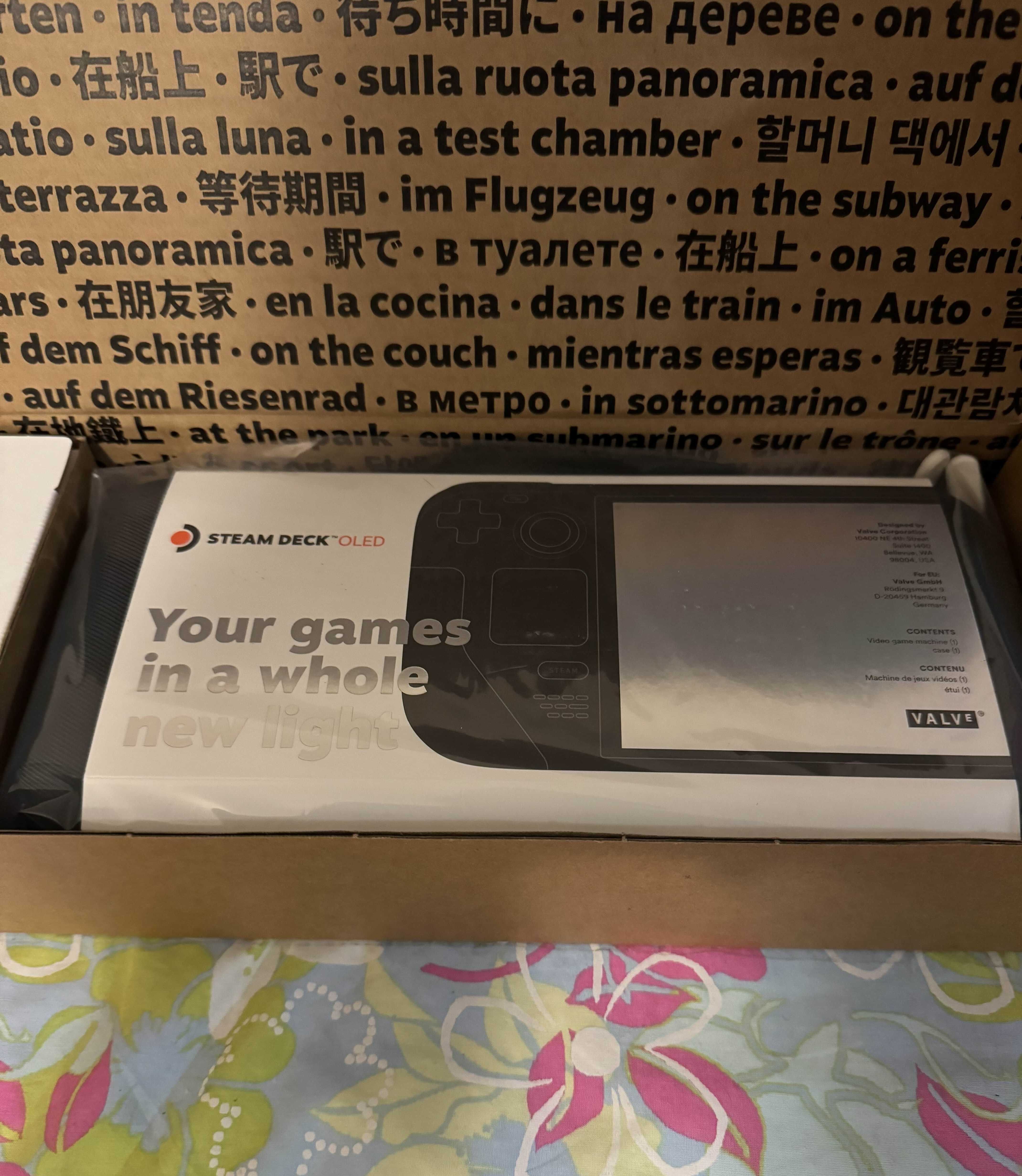 Konsola Steam Deck OLED 1TB - Fabrycznie Nowa