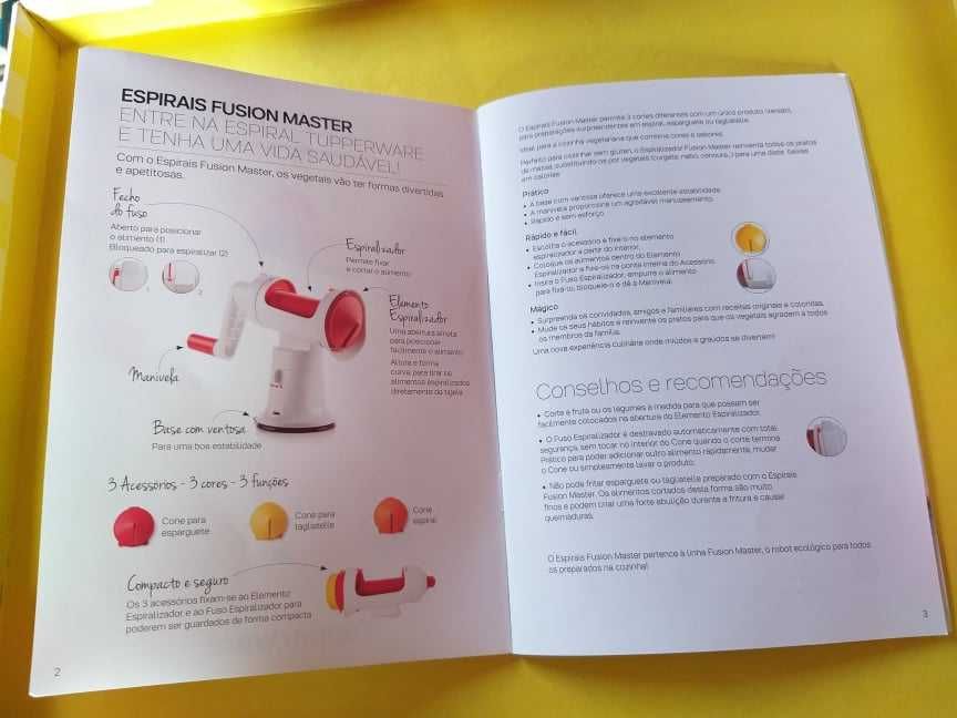 Espirais Fusion Master Tupperware