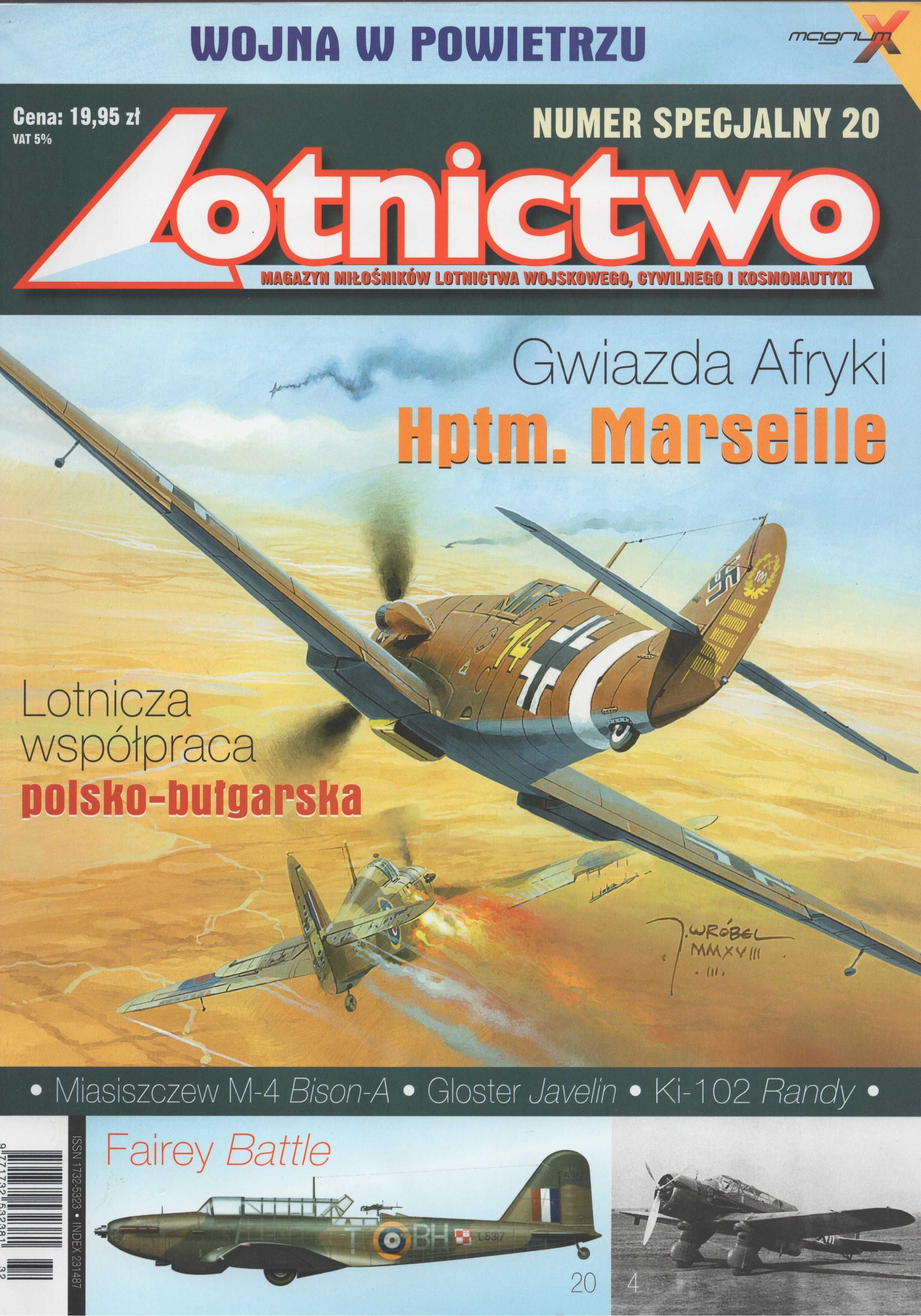 Lotnictwo - numer specjalny - kwiecień - 2018 - magazyn samolot Bf 109