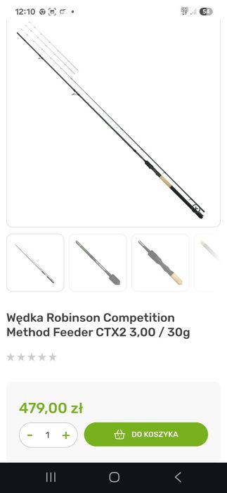 Wędka Robinson Competition Method Feeder CTX2 3,00 / 30g