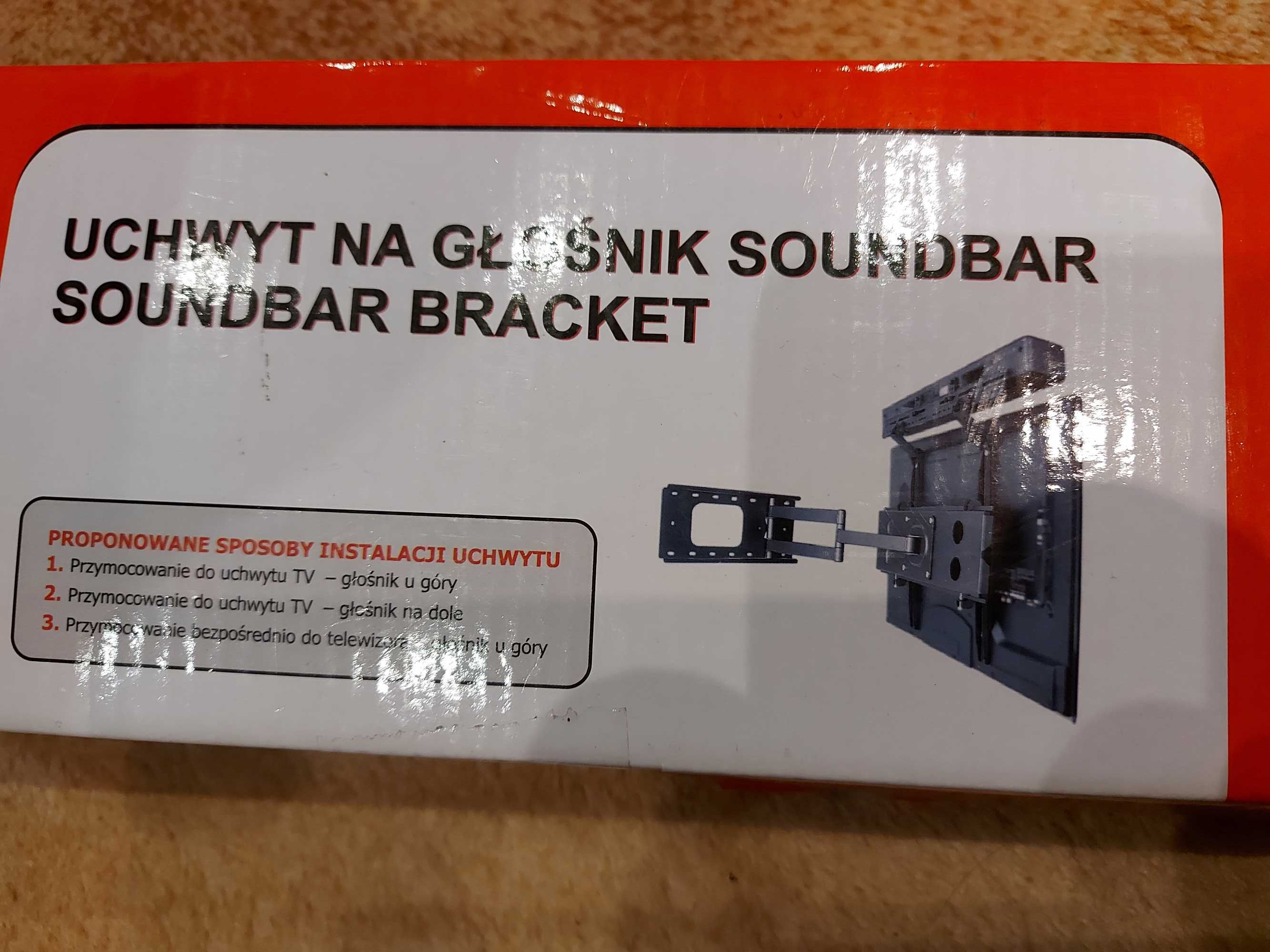 Soundbar uchwyt (listwy głośnikowej ) pod lub nad  TV - ART G-03