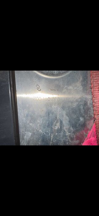 Zbiornik na paliwo aluminiowy z łapami z uchwytami kompletny nowy